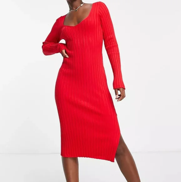 Monki | Dresses | Monki Rib Knit Dress | Poshmark Monki | Dresses | Monki Rib Knit Dress | Poshmark